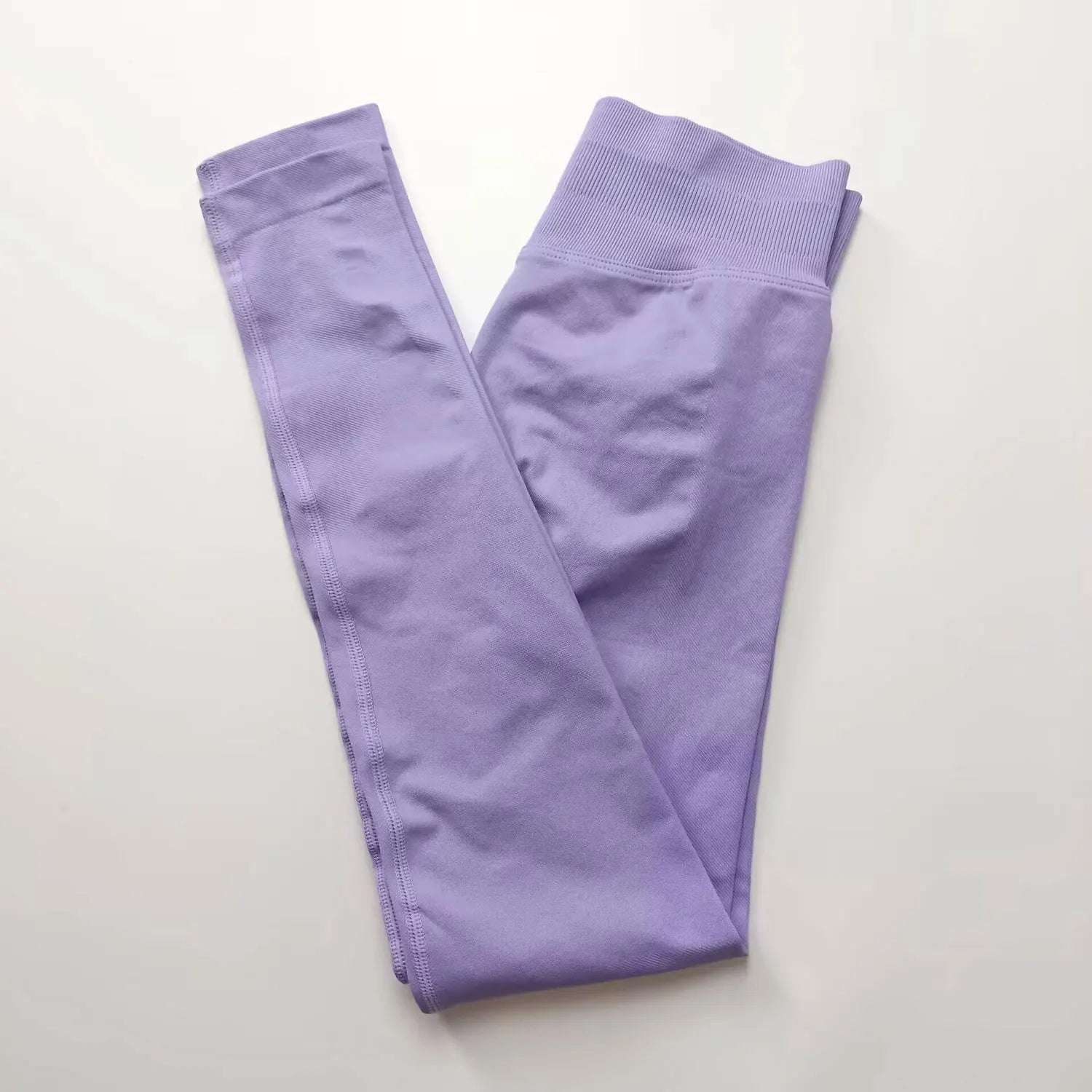 NCLAGEN Impact Leggings Women Seamless Sports Yoga Pants Low Ribbed Band Gym clothes Fitness Workout wear Scrunch Bum Tights