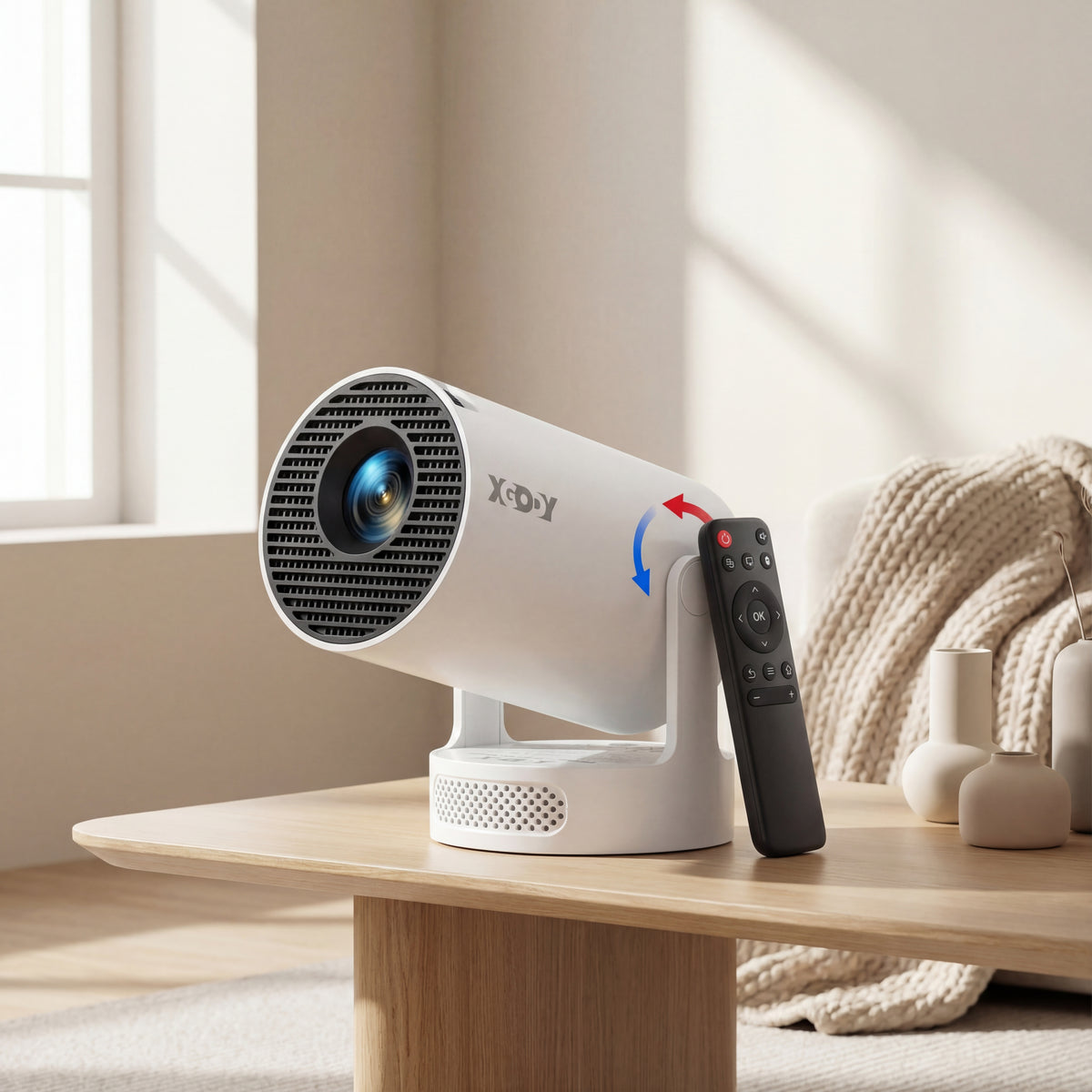 Bright 4K Smart Home Cinema